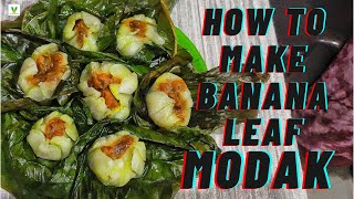 How To Make Banana Leaf Modak