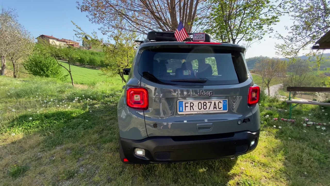 My 2018 JEEP RENEGADE Carbon Fiber Hood Led Bar Goodyear Wrangler YouTube