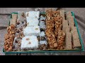 ملبن الحبل بعين الجمل و الملبن بالمكسرات بدون جيلاتين Easy Homemade Turkish Delight 
