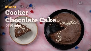 Cooker Chocolate Cake | No Oven Chocolate Cake | Steamed Chocolate Cake | Cookd screenshot 2