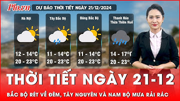 Thời tiết ngày 21-12: Miền Bắc rét về đêm, Tây Nguyên và Nam Bộ mưa giông rải rác | Tin nhanh
