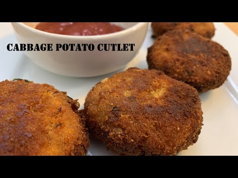 Video: Potato Cutlets With Cabbage