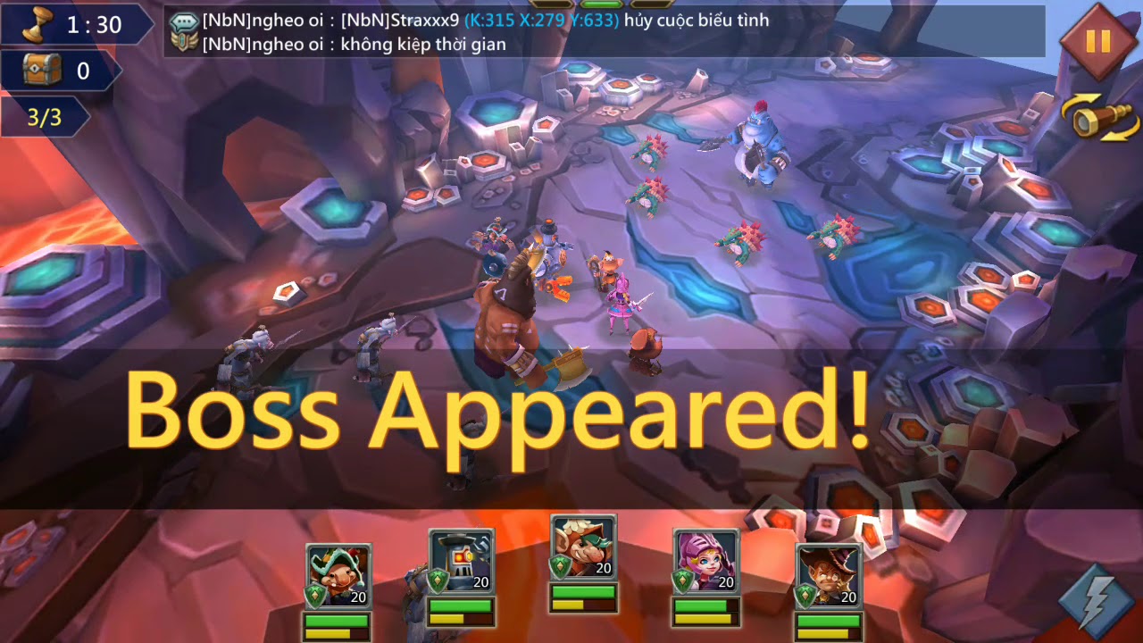 lords mobile new challange.. steam bot stage