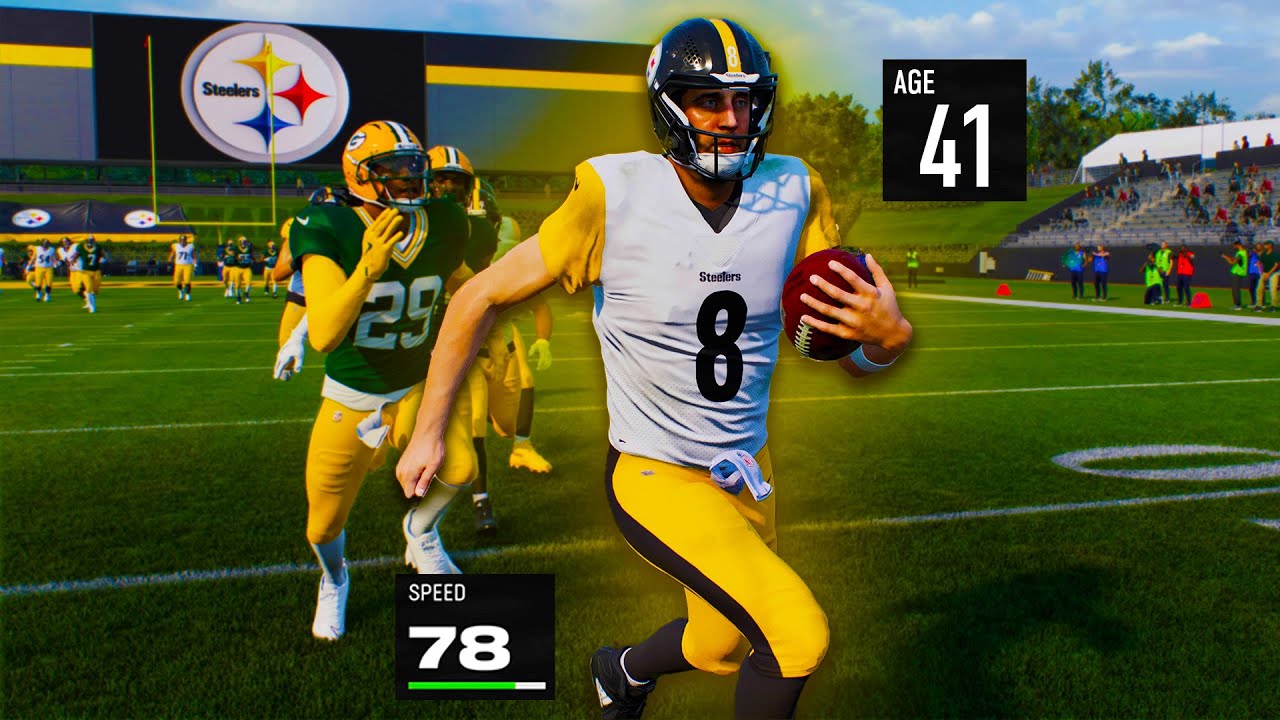 Can Aaron Rodgers Score a 99 Yard Rushing Touchdown? - YouTube