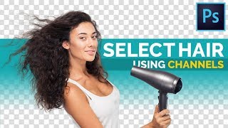 The BEST Way to Select Hair in Photoshop!