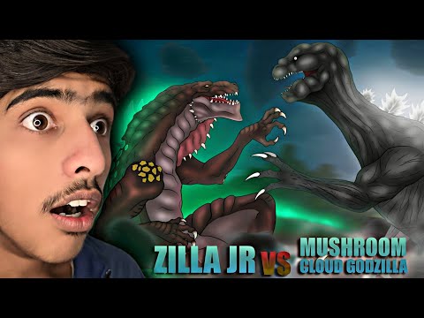 Reacting to Zilla Jr. VS Mushroom Cloud Godzilla 🔥😱 | GODZILLA JUNIOR FIGHT REACTION