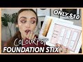 NEW COLOURPOP FOUNDATION STIX!!!  OMG!!!!