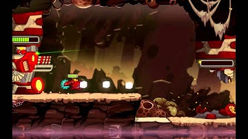 Awesomenauts - The misadventures of the Tedbot trio