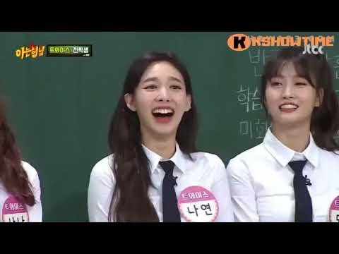 Knowing Brothers  Ep 152 - Kim Young Chul meet Nayeon in Salon