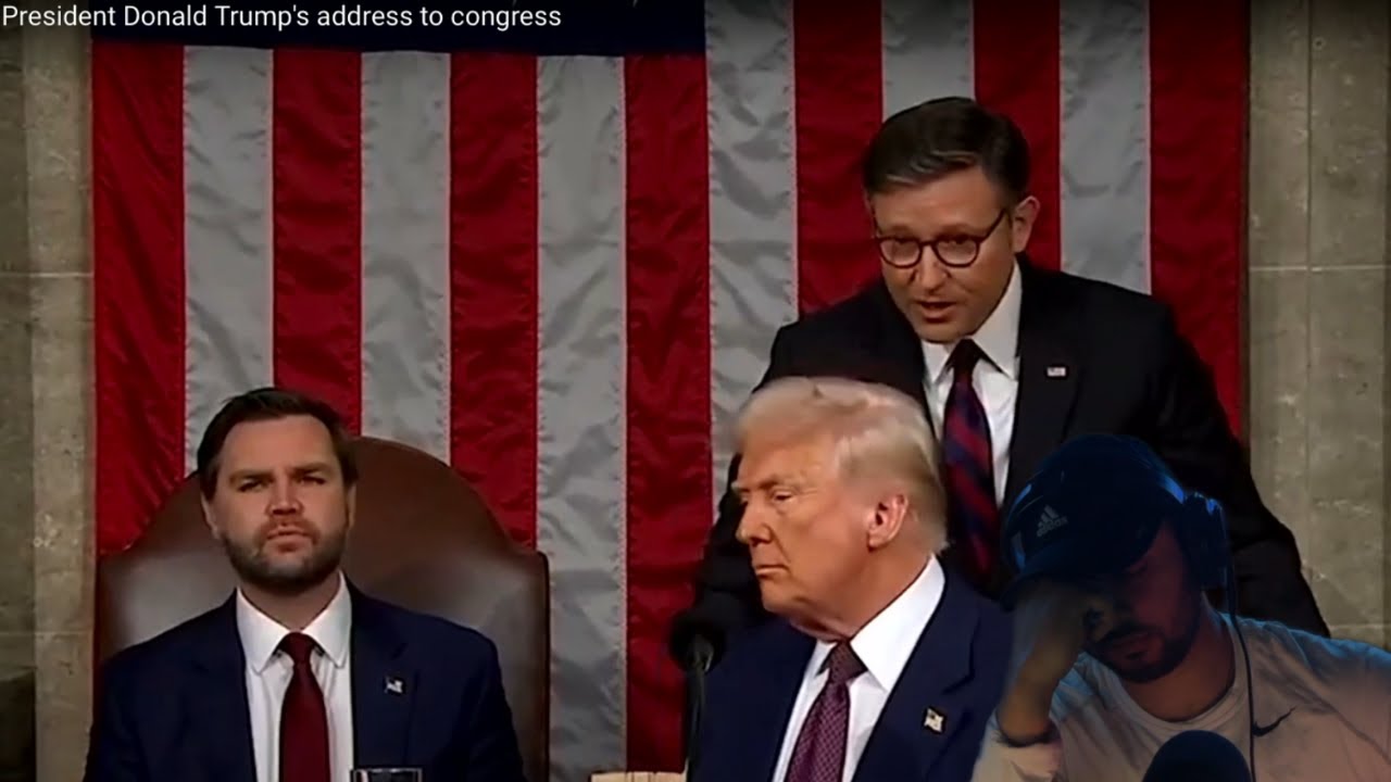 Crazy to moments from President Trump's address to Congress ...