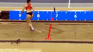 Nastassia Mironchyk Ivanova Long Jump Highlights