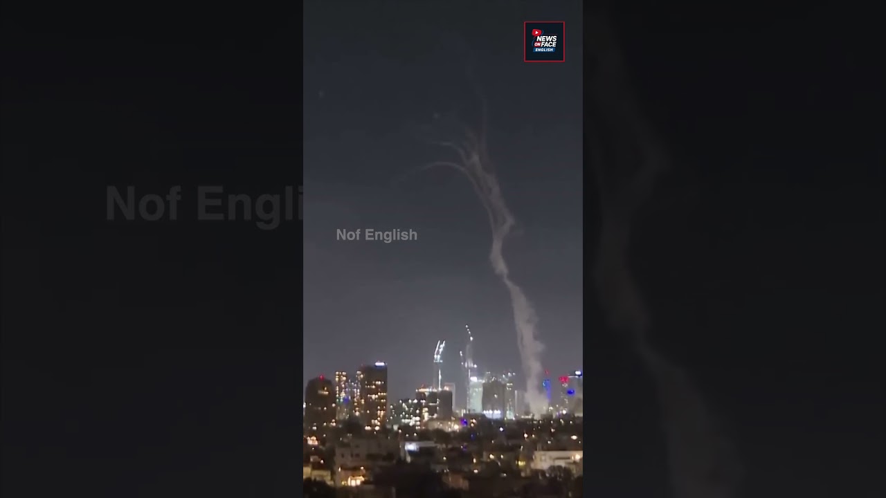 Iran Launches Major Attack on Israel | Tensions Escalate in Middle East NEWS ON FACE ENGLISH