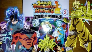Super Dragon Ball Heroes - Universe Mission Manga Volume 2 Unboxing New