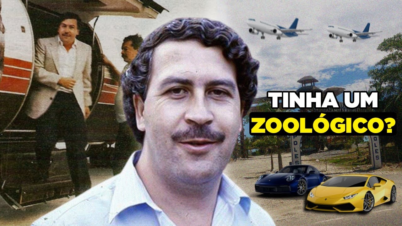 As maiores EXTRAVAGÂNCIAS da vida de Pablo Escobar!