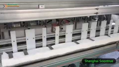 〖Soontrue〗Interfolding machine with auto separator / auto transfer unit