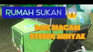 Review Hiasan Rumah Sukan Tema Stesen Minyak