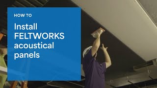 Felt Acoustical Ceiling Panel Installation Guide | Easy Install