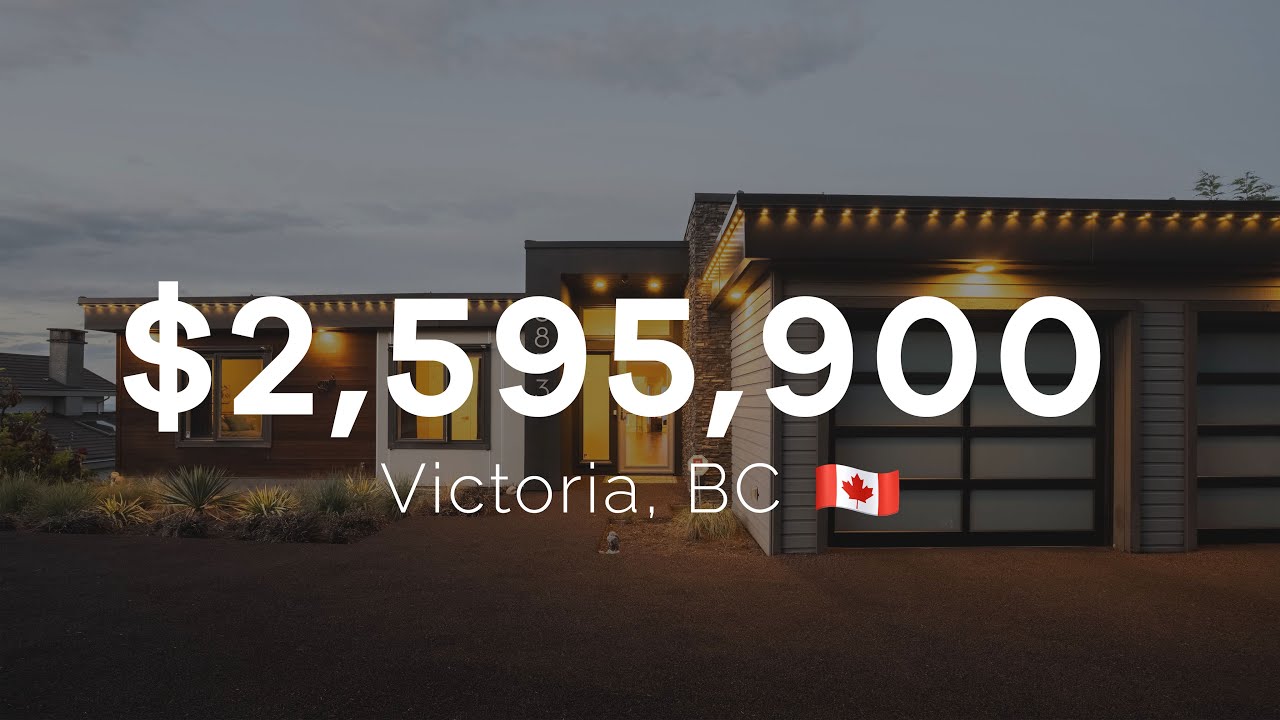 $2.5M Luxury home with increidble views of the Gulf Islands