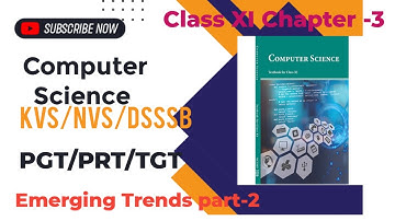 KVS PGT Computer Science Emerging Trends || KVS/NVS/DSSSB TGT/PGT/PRT Exam || AI ,IOT,ML,NLP Part-2