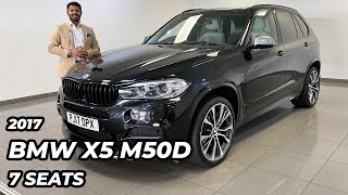 7 Seat 2017 BMW X5 3.0 M50D