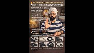 All Biometric Data Cables Available | Mantra Morpho Startek Cogent | Delhi