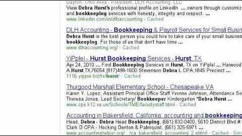 Debra Hurst, DLH Accounting