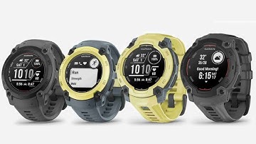 Garmin Instinct E Tutorial