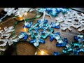 How To Make Glass Snowflake Decorations