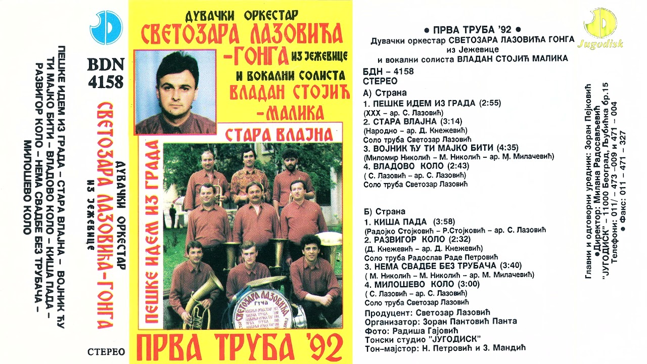 Svetozar Lazovic Gongo - Milosevo kolo - (Audio 1993)