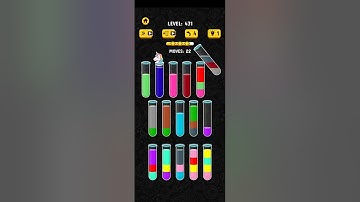 Map 431 Solution||Color Water Sort 3D!