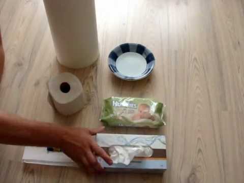 Video: Jak Vložit Papírové Ubrousky Do Držáku Na Ubrousky