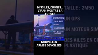 L’IRAN EXHIBE SA PUISSANCE MILITAIRE ! #Iran #Armes #Missiles #Drones #Geopolitique #Actualite