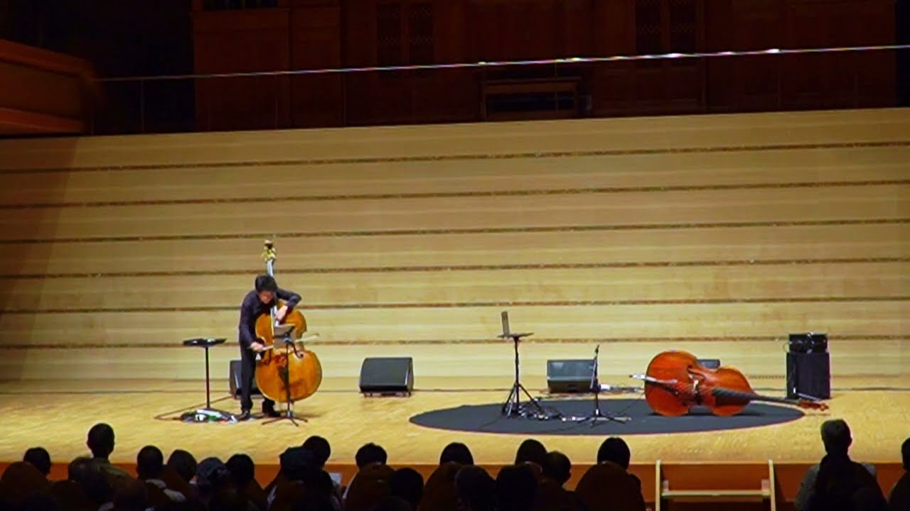 Shin-ichiro Ikebe / Monovalence V - for double bass (1975)