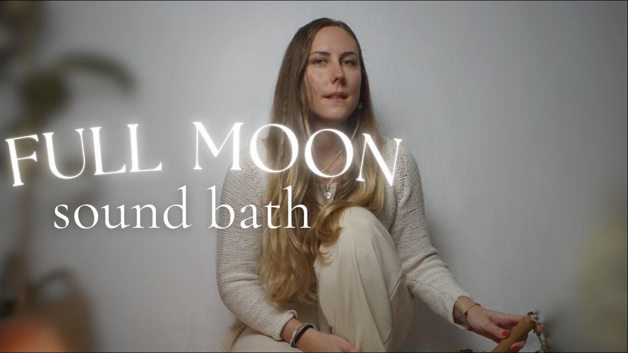 Full Moon Meditation Music January · Crystal & Tibetan Singing Bowls ...
