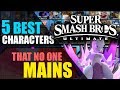 5 Best Characters That Nobody Mains | Super Smash Bros. Ultimate