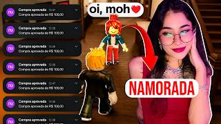 ALUGUEI uma WEBNAMORADA pra JOGAR DEAD BY DAYLIGHT e ROBLOX COMIGO!!!