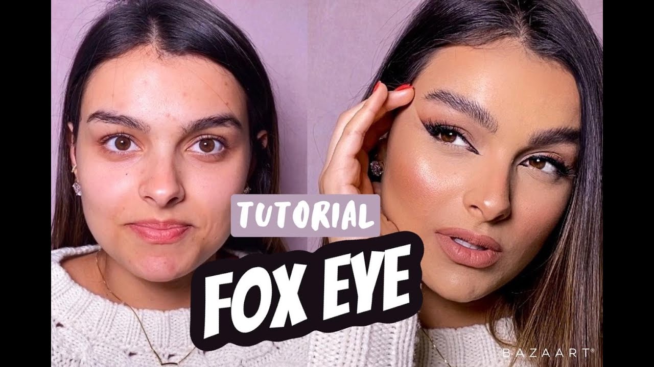 TUTORIAL FOX EYES! A técnica que LEVANTA seu olhar (Inspiração Bella Hadid)