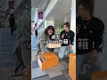 柏駅のケンジさんにミステリーボックスチャレンジしてもらいました！ #kingようちゃん #ミステリーボックス
