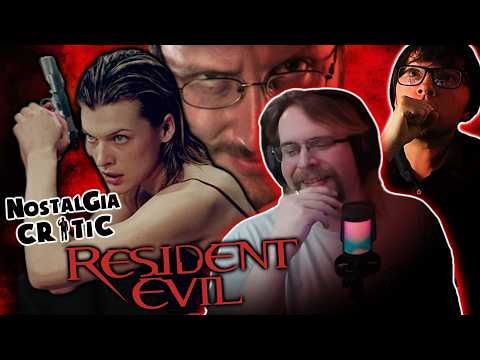 Reacting to RESIDENT EVIL (2002) by Nostalgia Critic with @lordbiegel