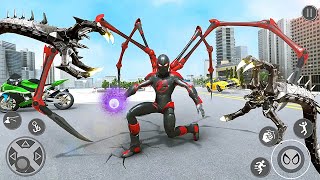 Ultimate Spider Game: Green Spider Superhero Games - Android GamePlay screenshot 5