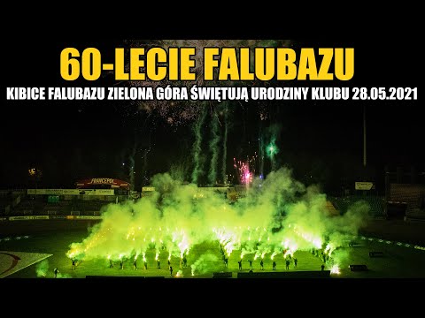 Kibice Falubazu Zielona Góra świętują 60-lecie powstania klubu 28.05.2021