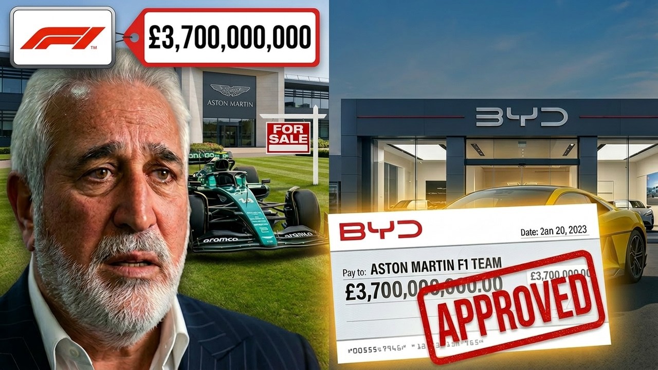 BYD Is About To Buy Aston Martin F1 (And Nobody Noticed)
