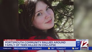 Community rallies around family of Portsmouth teen killed in collapse