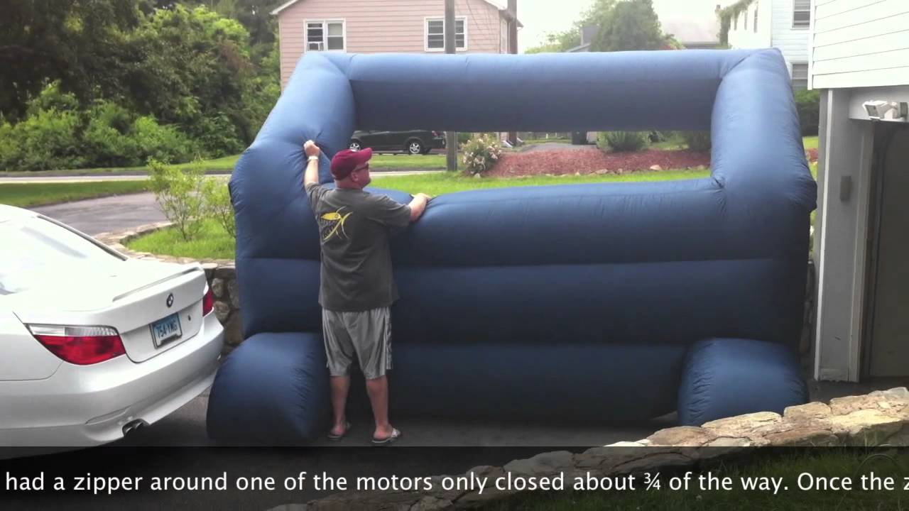 Gemmy Inflatable Screen Review - YouTube