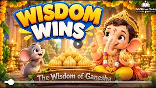 Little Ganesha and the Mice | How Wisdom Wins! | Kids Wisdom Story