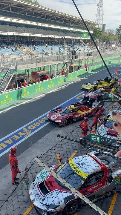 Formação do grid para as 6h00 de São Paulo. #wec #endurance #racing