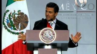 PRIMER MENSAJE A LA NACIÓN EPN: ES MOMENTO DE TRANSFORMAR A MÉXICO