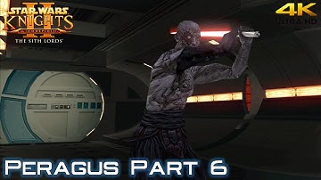 Star Wars Knights of the Old Republic 2 Restored Content Peragus Part 6 Walkthrough (4K)