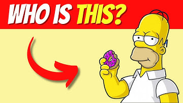 Guess The Simpsons Characters 🍩 Quiz