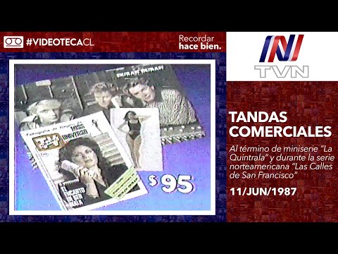 Tandas Comerciales TVN (11 de Junio de 1987)